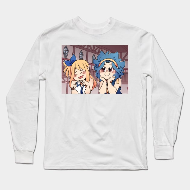 Levy and Lucy Long Sleeve T-Shirt by Dragnoodles